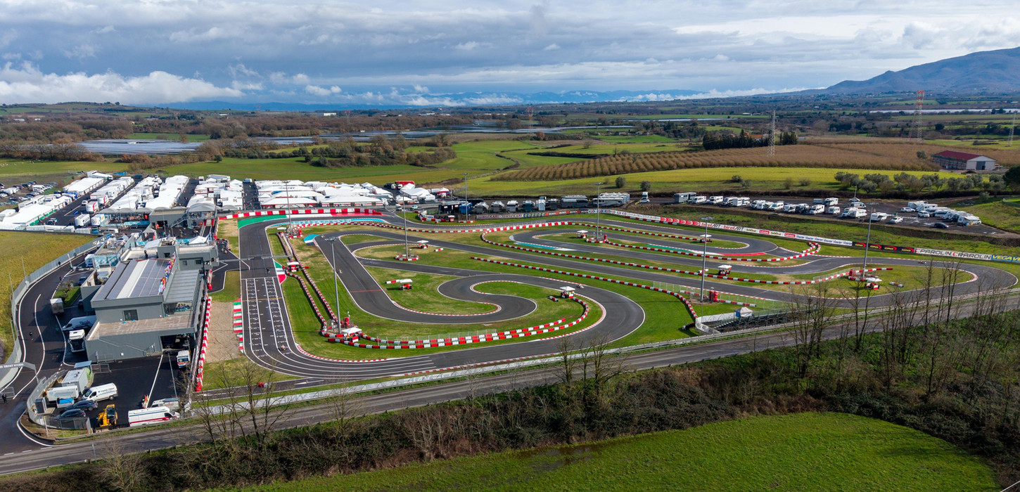La pista del Leopard Circuit di Viterbo