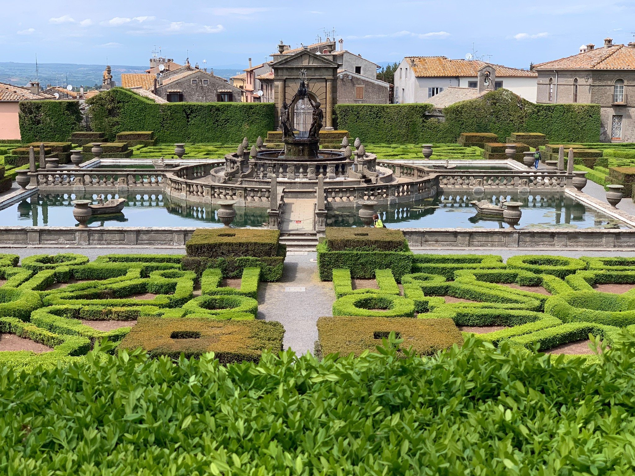 Il giardino all’italiana e la Fontana dei Mori di Villa Lante